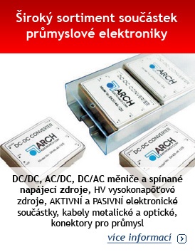 Široký sortiment součástek průmyslové elektroniky - ARCH Corp.