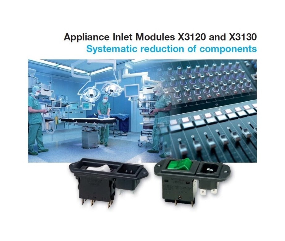 Appliance Inlet Module X3120 and X3130